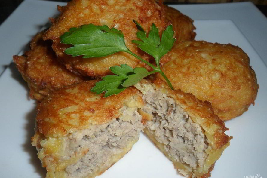 Рецепт котлеток под шубкой