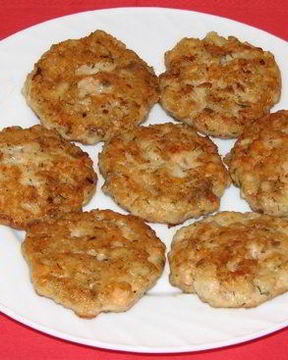 Котлеты из консервированной сайры