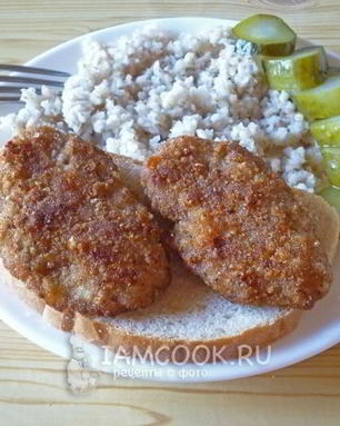 Котлеты из свинины