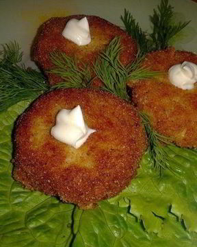 Котлеты из тыквы с картофелем