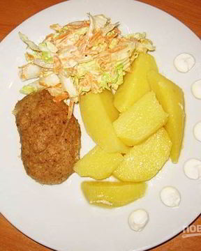 Котлеты паровые в мультиварке Панасоник