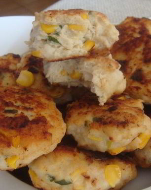 Котлеты с кукурузой