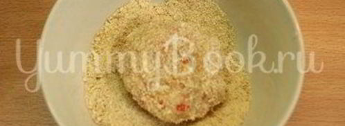 курино-овощные котлеты. Шаг 5