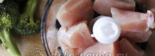 куриные котлеты с брокколи. Шаг 3