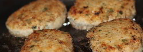 куриные котлеты с хреном и яблоками. Шаг 8