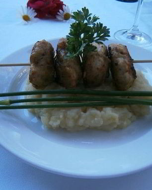 Мини-котлетки с яблоком