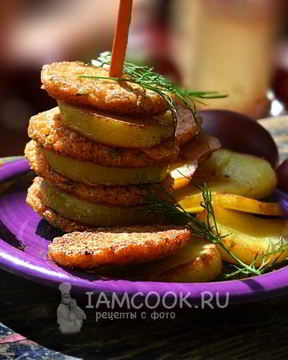 Мини-котлеты из икры карася