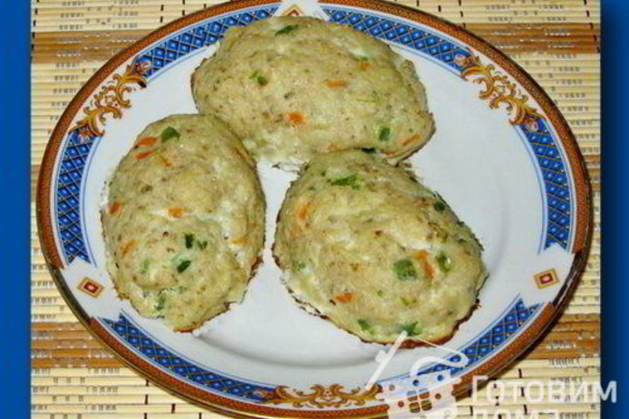 Рецепт рыбных котлет с морковью и стручковой фосолью