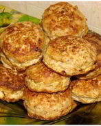 Вафельные котлеты