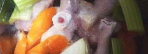 лапша куриная с грибами и тимьяном. Шаг 3