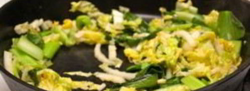 лапша с говядиной и китайской капустой. Шаг 6