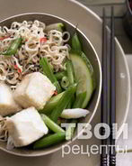 Лапша с овощами