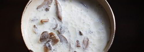 лапша со сливочно-грибным соусом. Шаг 3