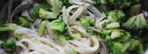 лапша со сливочно-грибным соусом. Шаг 10