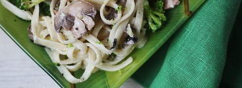 лапша со сливочно-грибным соусом. Шаг 11