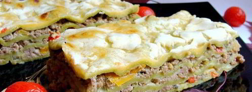 домашняя зеленая лазанья. Шаг 28