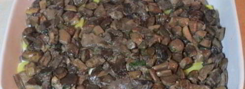 картофельная лазанья с грибами. Шаг 13