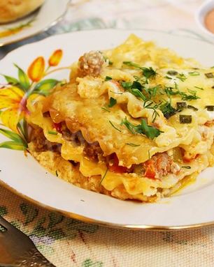 Классическая лазанья болоньезе
