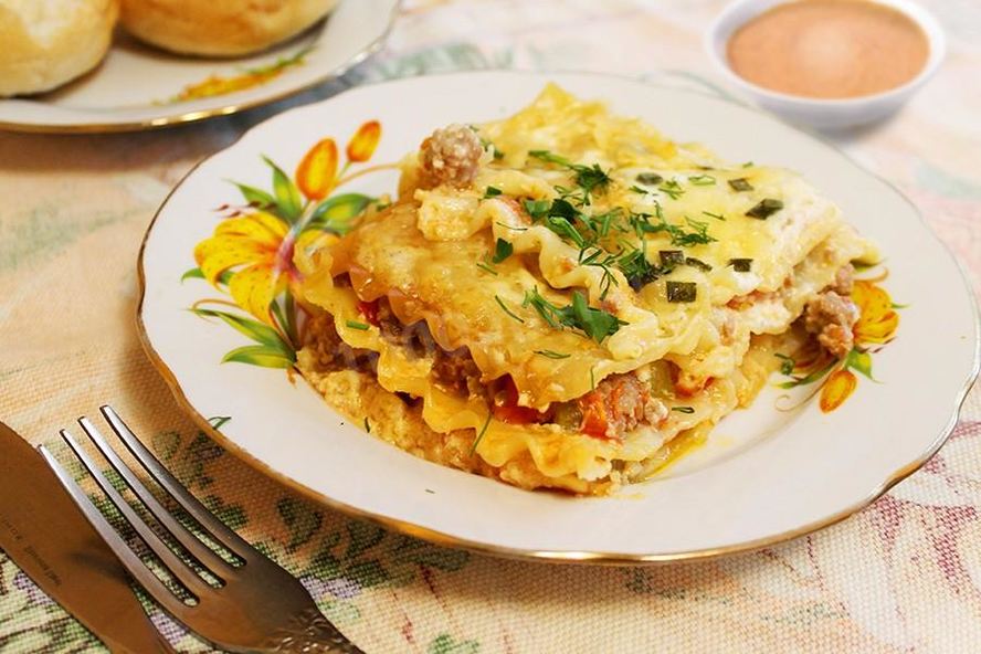 Рецепт классической лазанья болоньезе