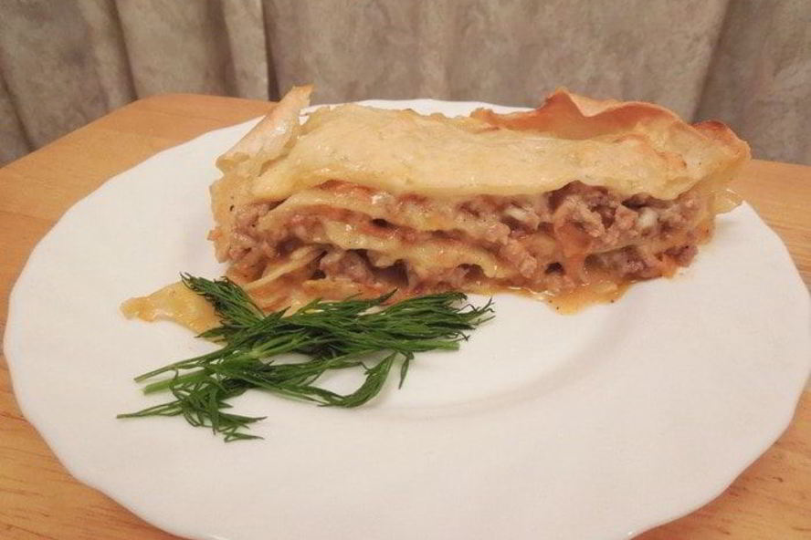 Рецепт лазаний-итальяно