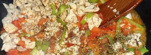 лазанья из кабачков с курицей. Шаг 15