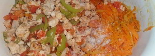 лазанья из кабачков с курицей. Шаг 16