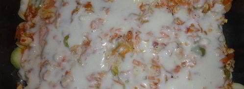 лазанья из кабачков с курицей. Шаг 20