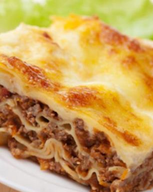 Лазанья из тонкого лаваша