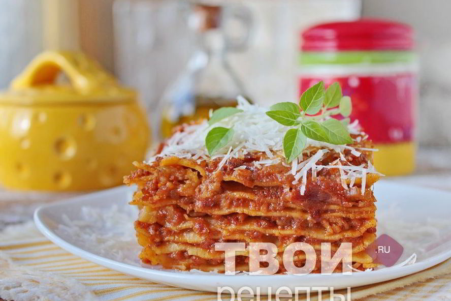 Рецепт лазаний классическая