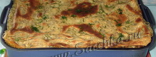 лазанья с фаршем и баклажанами. Шаг 19