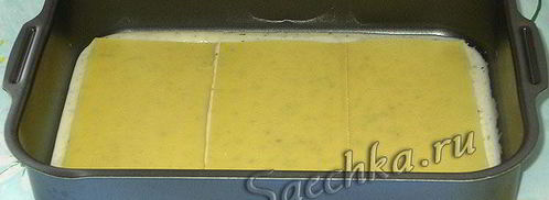 лазанья с фаршем и баклажанами. Шаг 7