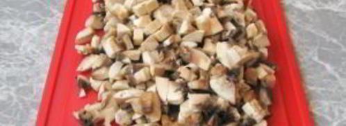 лазанья с грибами и куриным филе. Шаг 4