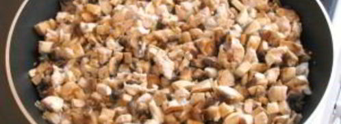 лазанья с грибами и куриным филе. Шаг 7