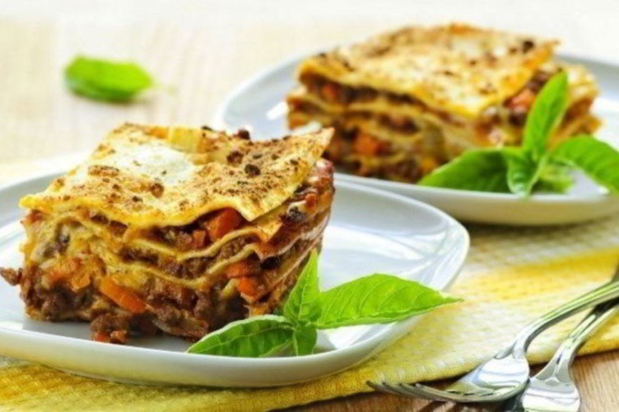 Рецепт лазаний с курицей и шампиньонами