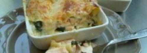 лазанья с лососем и шпинатом. Шаг 11