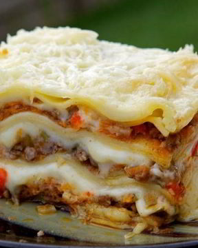 Лазанья с мясом