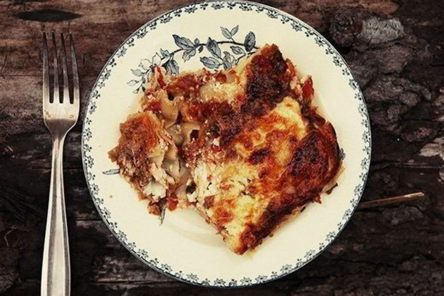 Рецепт лазаний с овощами и творогом