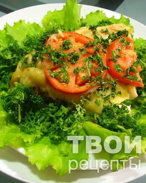 Лазанья с помидорами