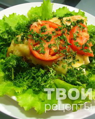 Лазанья с помидорами