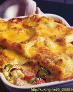 Лазанья с цветной капустой и сыром