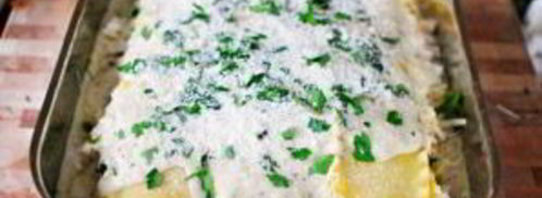 лазанья с творогом и сыром. Шаг 13