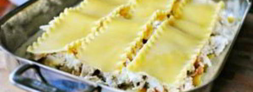 лазанья с творогом и сыром. Шаг 11