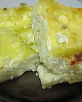 Лазанья с творогом