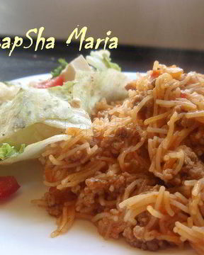 Ленивая лазанья с вермишелью