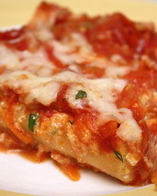 Каннеллони с морковной начинкой