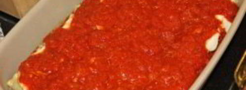 каннеллони в томатном соусе. Шаг 7