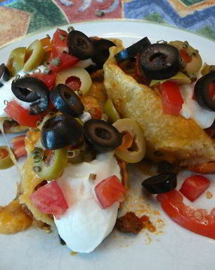 Макароны, фаршированные фаршем, в духовке