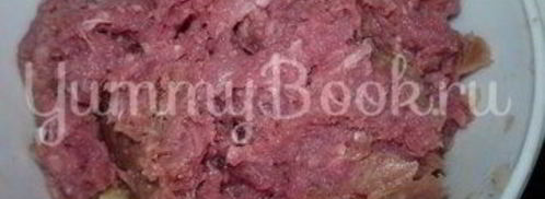 макароны гнезда с фаршем из мультиварки. Шаг 3