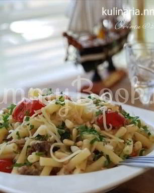Макароны по-флотски с мясом