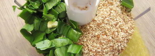 макароны с черемшой. Шаг 4